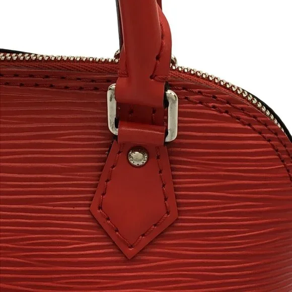 Louis Vuitton Nano Alma M 50516 Coquelicot Epi - Sn 1106 Shoulder Bag - Picture 5 of 13